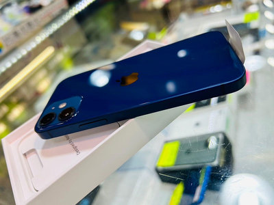 🍎 iPhone 12mini 128G藍色 🍎💟螢幕5.4吋小巧可愛💟🔺店家保固一個月🔺