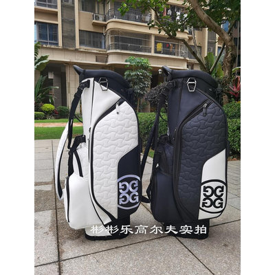【 需宅配】高爾夫球杆袋 高爾夫球包G4高爾夫球包輕便支架包GFORE印花高級PU料球杆包男女款GOLF用品當天出貨