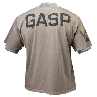 肌肉兄弟GASP蓋世璞運動T恤男大碼寬松吸汗透氣健身跑步訓練上衣