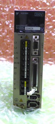 安川YASAWA SGDS-02A02A PLC 控制器 人機介面 伺服驅動 伺服馬達 變頻器 CPU主機板 PCB