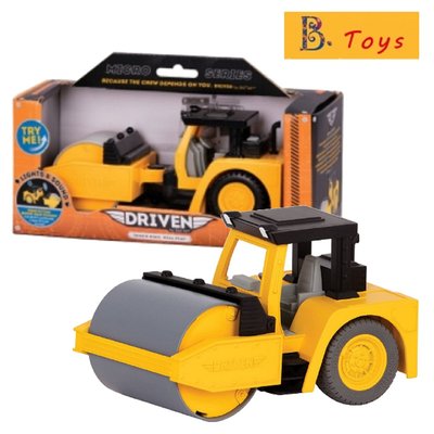 B.Toys 小型壓路機 §小豆芽§ 美國【B.Toys】車系列 小型壓路機_Driven系列