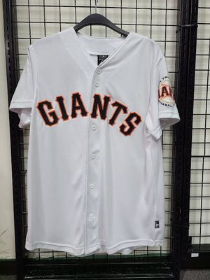 MLB Majestic美國大聯盟 巨人隊排釦棒球衣 球衣 快排材質