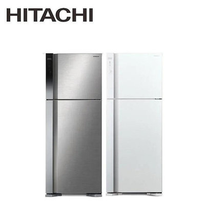 【HITACHI日立】460公升變頻兩門冰箱 RV469 星燦銀/典雅白
