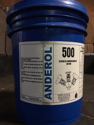[穩贏興業] ANDEROL 500 合成空壓機油 (往復式空壓機) 7140元(含稅)