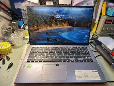 【NB3C大台中筆電維修】ASUS X512 主機板 風扇 螢幕 鍵盤 滲水 不開機 斷電 無畫面 快速維修 實體門市