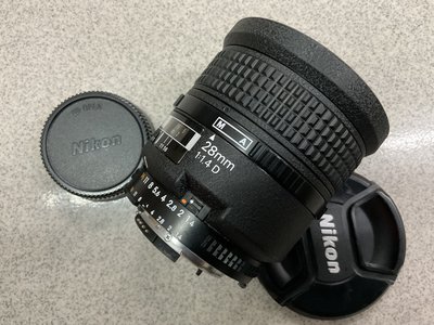 [保固一年] [高雄明豐]  Nikon AF Nikkor 28mm F1.4D 百變妖  便宜賣 [H32]