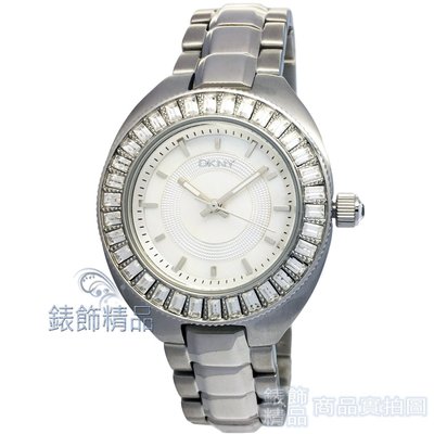 【錶飾精品】DKNY手錶 NY4333 晶鑽錶框/珍珠貝錶盤女錶 全新原廠正品
