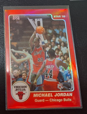 Topps Star 1996 復刻新人 RC Refractor亮：Michael Jordan XRC