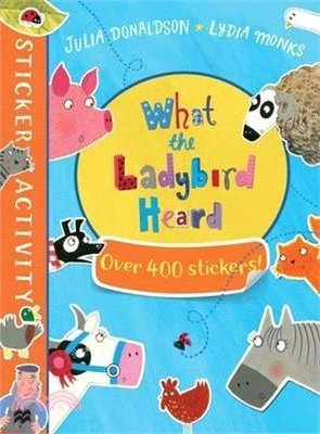 *小P書樂園* The What the Ladybird Heard Sticker Book