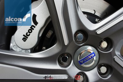 VOLVO S60 專用㊣英國頂級煞車系統 ALCON CAR97 六活塞卡鉗套裝 後雙片式加大碟 歡迎詢問 / 制動改