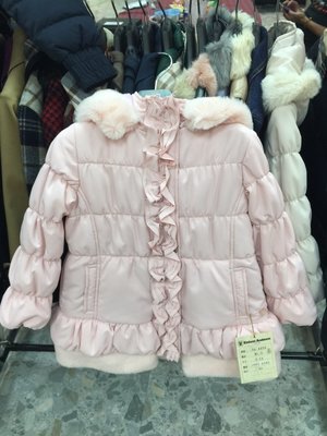 金安德森 女兒最愛保暖軟粉色外套 有100.110.120cm