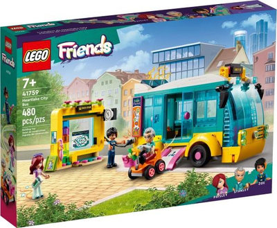 兒童節特價 樂高LEGO FRIENDS 心糊城公車 玩具e哥 41759