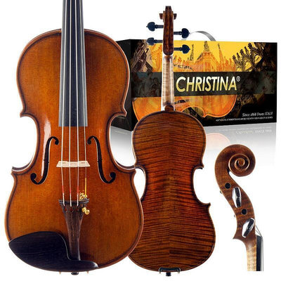 Christina S200A 小提琴樂器成人全尺寸小提琴 44 最佳手工專業原聲小提琴套件