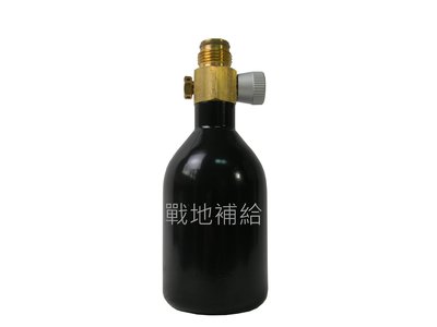 【戰地補給】台灣製經過美國防爆壓力測試5OZ 1800psi鋁合金鋼瓶 ( 含灌CO2)