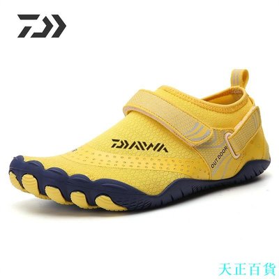 CC小铺2022 Daiwa 釣魚鞋男士運動鞋男士色運動鞋男士夏季跑步鞋透氣 Daiwa 釣魚鞋