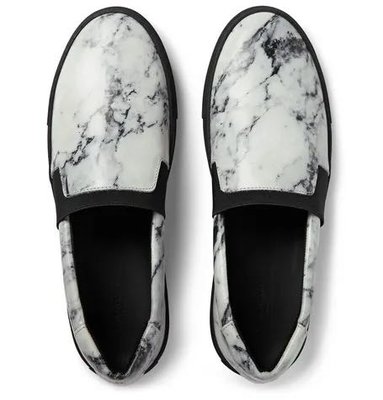 全新 Balenciaga 巴黎世家 大理石紋 黑白 懶人鞋 穆勒 平底 休閒鞋 台灣專櫃購入