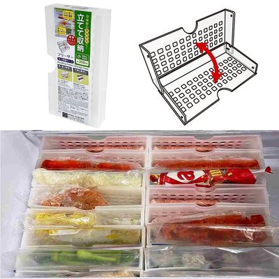 asdfkitty*日本製 小久保 直立式冷凍庫整理收納盒-小的