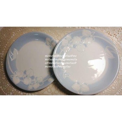 日本製 森英惠 和風 立體雕花瓷盤 2入 點心盤 蛋糕盤 水果盤 平盤16.5cm YAMAKA HANAE MORI