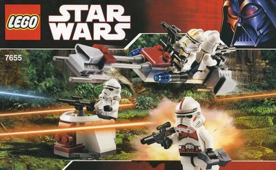 盒裝未拆 星戰 樂高 Lego 星際大戰 克隆兵 白兵 STAR WARS 7655 Clone Troopers