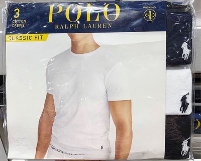 限時特價🌼代購🌼POLO RALPH LAUREN 男短袖圓領上衣(藍+白+黑) 3件