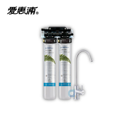 台灣愛惠浦PurVive DUO-H1200 極致系列淨水器 有效吸附致癌物質 大大淨水
