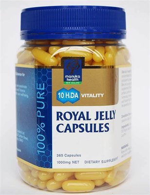 蜜紐康 正品 蜂王乳 365粒 高濃縮頂級蜂王漿 Royal Jelly 紐西蘭  Manuka Health