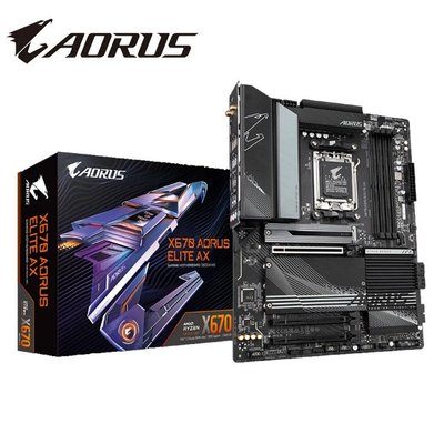 自取價 技嘉 AMD X670 AORUS ELITE AX 電競主機板 台中大里