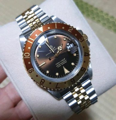 Wmt Sanford – 2 Tone Edition 機械錶 ～絕版～ 九成五新 Rolex GMT-Master 1675