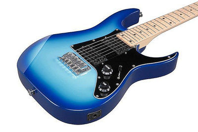 詩佳影音IBANEZ 依班娜GRGM21M-BLT藍色 兒童吉他 固定款 電吉他影音設備