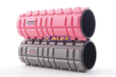 免運費 ALEX C-5201-02 多功能 瑜珈滾輪 瑜珈滾筒 瑜珈棒 瑜珈用品 肌肉按摩 筋膜滾筒 按摩 台灣製