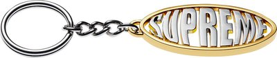 【HOMIEZ】SUPREME Oval Logo Keychain【SUP_ACC088】 鑰匙圈