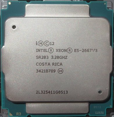 【含稅】Intel Xeon E5-2667 V3 2.9G 8C16T 2011-3 ES不顯散片CPU 一年保