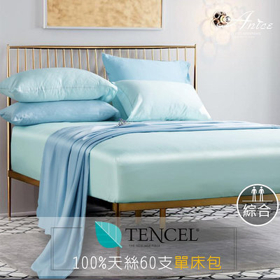 Anice 天絲單床包 60支100% 天絲床包 單床包 另有枕頭套 被套 可加購 TENCEL【A-nice】4009
