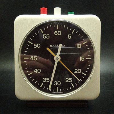 【timekeeper】  1980年代德國製Junghans鍾漢斯機械式60分鐘計時器(盒裝品)(免運)