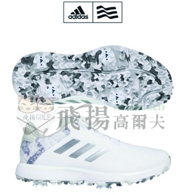 【飛揚高爾夫】adidas performance S2G BOA 23 男鞋 #GV9411 ,白 有釘鞋