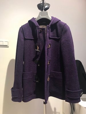 Miu Miu Prada 紫羅蘭 duffle coat 大衣 短大衣