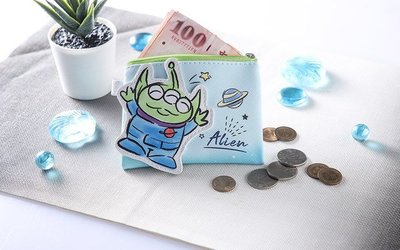 Disney 迪士尼 立體造型零錢包(三眼怪) 聖誕禮物 禮品