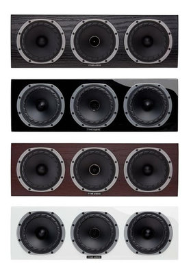 孟芬逸品蘇格蘭Fyne Audio F500C 中置喇叭黑白 鋼琴烤漆，黑木紋，木紋，四款
