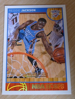 TOP球星卡藏館·NBA球星卡 雷吉杰克遜 PANINI HOOPS閃特卡球星卡 一盒一張