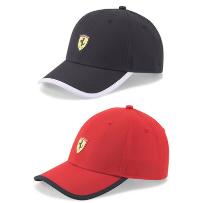 【豬豬老闆】PUMA Ferrari系列 法拉利 休閒 運動 棒球帽 男女 黑 02400302 紅02400301