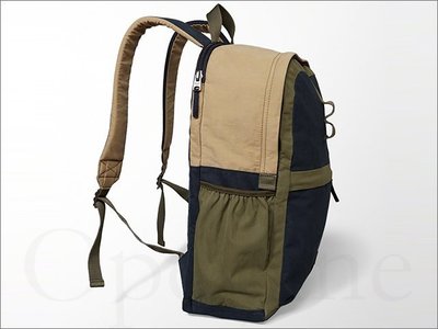 Abercrombie & Fitch AF Backpack A&F 大人款 後背包 卡其軍綠深藍色 愛Coach包包