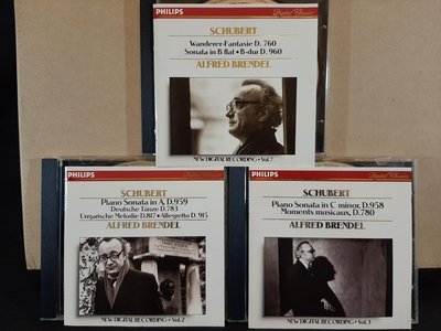 Brendel,Schubert-P.s D.958，959 & 960 etc布蘭德爾鋼琴，演繹舒伯特-最後三首鋼琴奏鳴曲,樂興之時，流浪者幻想曲等