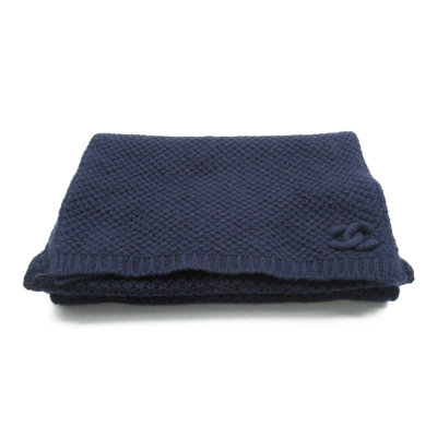 CHANEL 香奈兒  藍色 絲巾 圍巾 日本現貨 包郵包稅 9.5新【BRAND OFF】