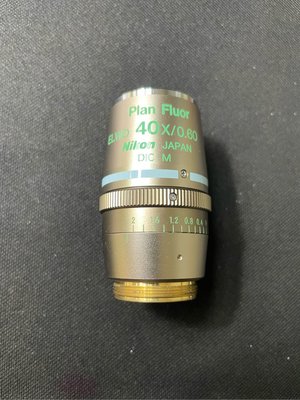 Nikon Plan Fluor ELWD 40x/0.60 Ph2 DM WD 3.2-2.7 DIC M 顯微鏡物鏡