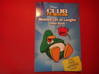 【愛悅二手書坊 04-59】Waddle Lot of Laughs Joke Book (Club Penguin)