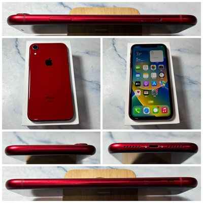 懇得機通訊 二手機 iPhone XR 64G 紅色 附盒裝配件 6.1吋 IOS 16.4.1【725】