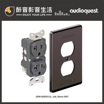 【醉音影音生活】美國 AudioQuest NRG Edison 20AMP/20安培 鈹銅鍍銀電源壁插座.台灣公司貨