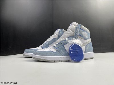 Nike Air Jordan 1 OG AJ1 復古 高幫 薄荷 霧霾藍 時尚 籃球鞋 555088-402 男女款