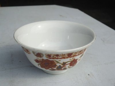 大台南冠均二手貨民安店-- 早期大同花卉 古早碗 小湯碗 復古瓷碗 小碗 點心碗 餐碗 量多