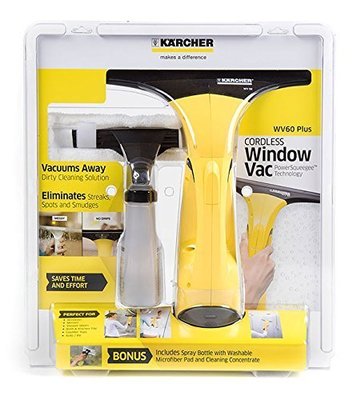 Karcher 德國凱馳 最新款 WV60 玻璃鏡面洗窗機 窗戶清潔吸塵器 吸水玻璃刮刀